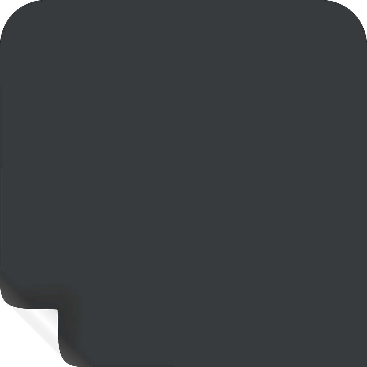 Mopboard Black CW680 Hello Paint